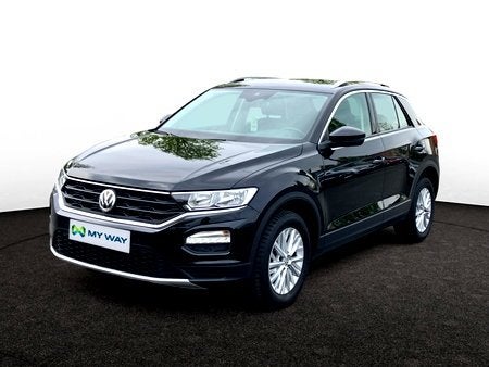 Volkswagen T-Roc 1.0 TSI 115pk 6v Style GPS / camera, Zwart, Handgeschakeld, https://public.car-pass.be/vhr/7ae66905-e7da-4faa-ad3b-ae528d30347a