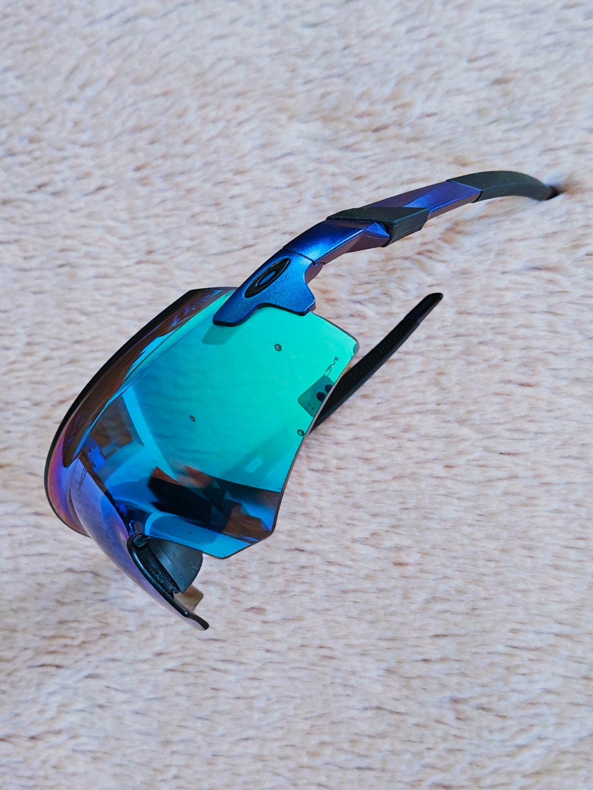Oakley Encoder Prizm Sapphire, Blauw, Ophalen of Verzenden, Zo goed als nieuw, Oakley