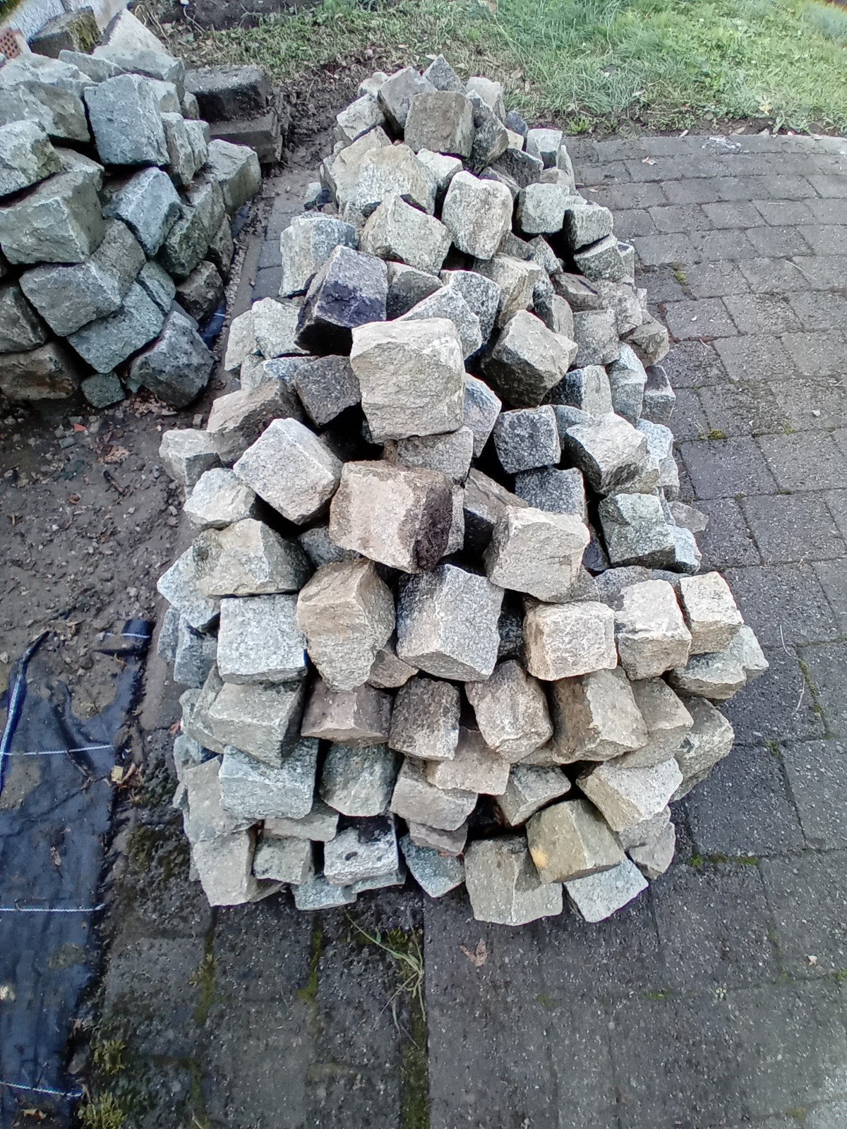 kasseien, Ophalen