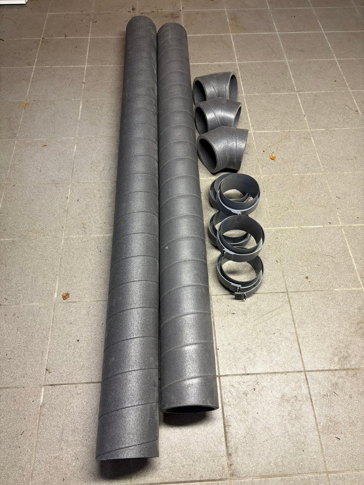 Geïsoleerde ventilatiebuis Ubbink Aerfoam 150mm, Enlèvement, Comme neuf