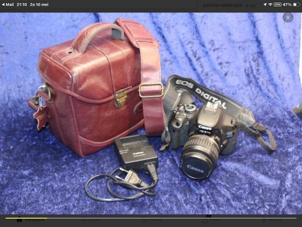 Canon 600D numérique avec sacoches et trois objectifs, 18 Mégapixel, Enlèvement ou Envoi, Canon, 4 à 7 fois