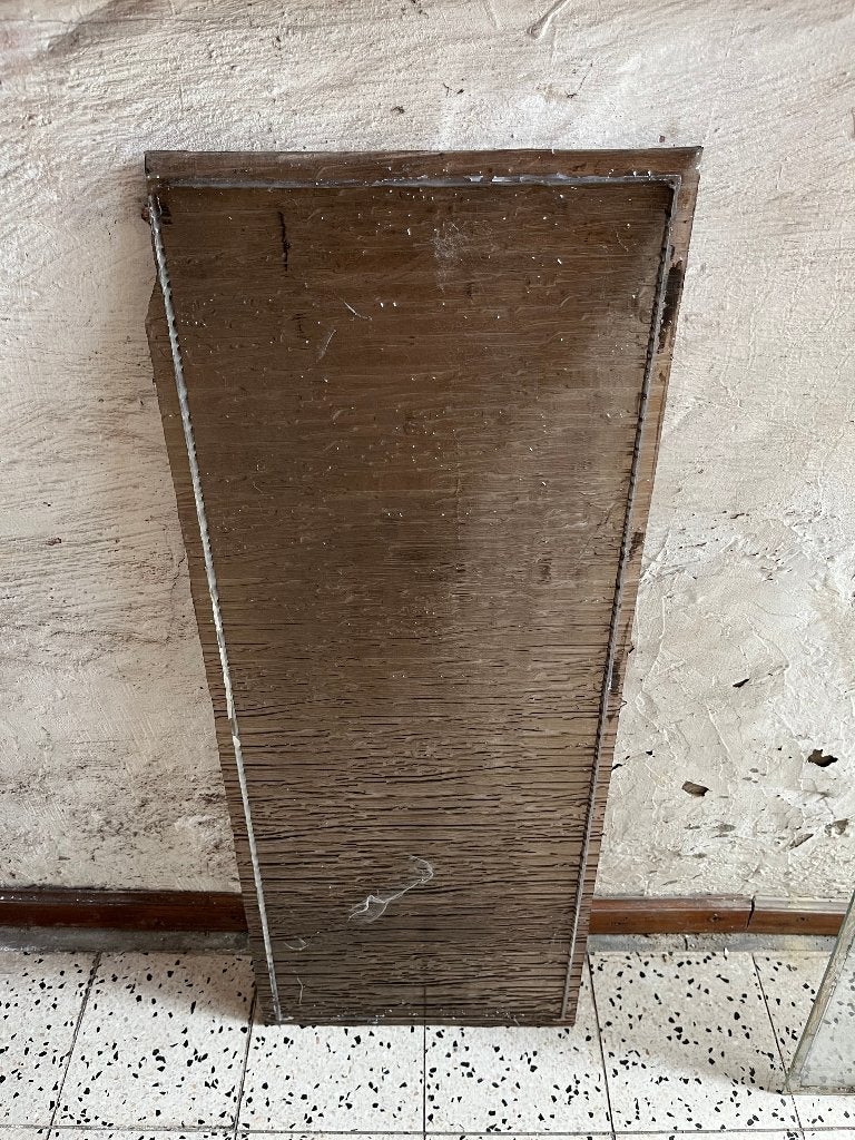 Carreau avec motif 36 x 92 cm, Bricolage & Construction, Vitres, Châssis & Fenêtres, Fenêtre de façade ou Vitre, Enlèvement, Utilisé