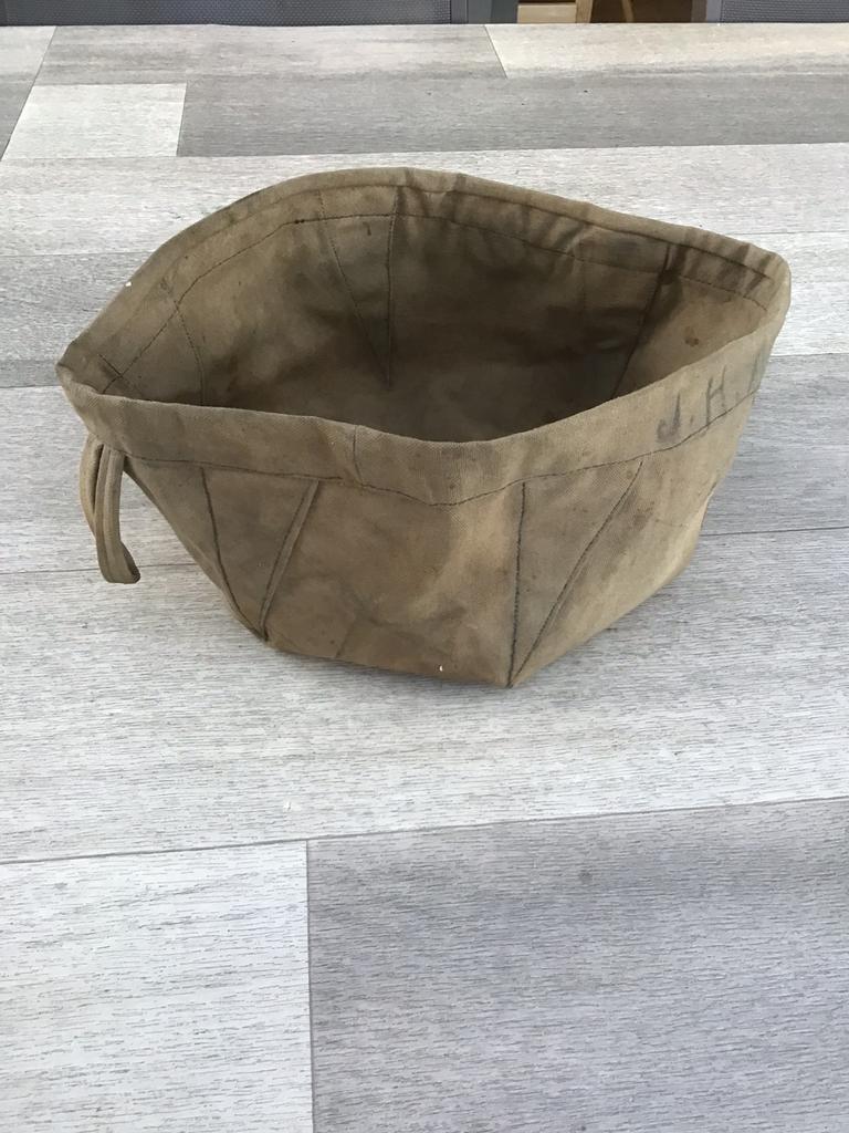 ABBL originele waskom 1940 belgisch leger, Verzamelen, Ophalen of Verzenden