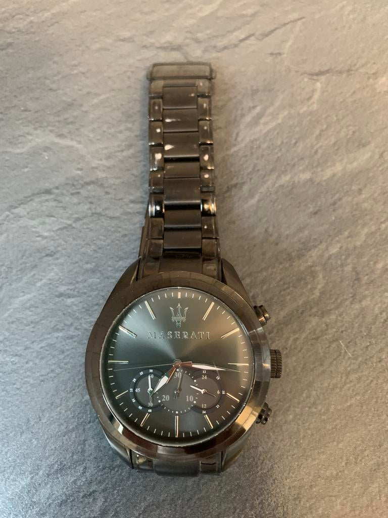 Herenhorloge Maserati, Ophalen of Verzenden, Zo goed als nieuw
