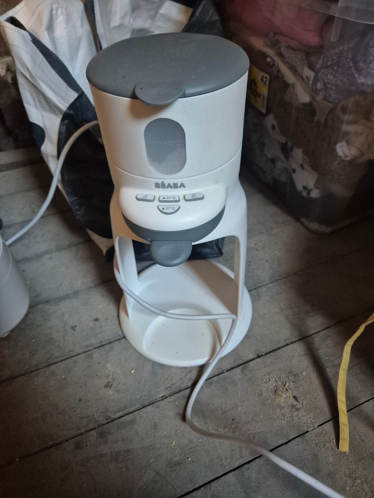 chauffe biberons (bibexpresso), Enlèvement
