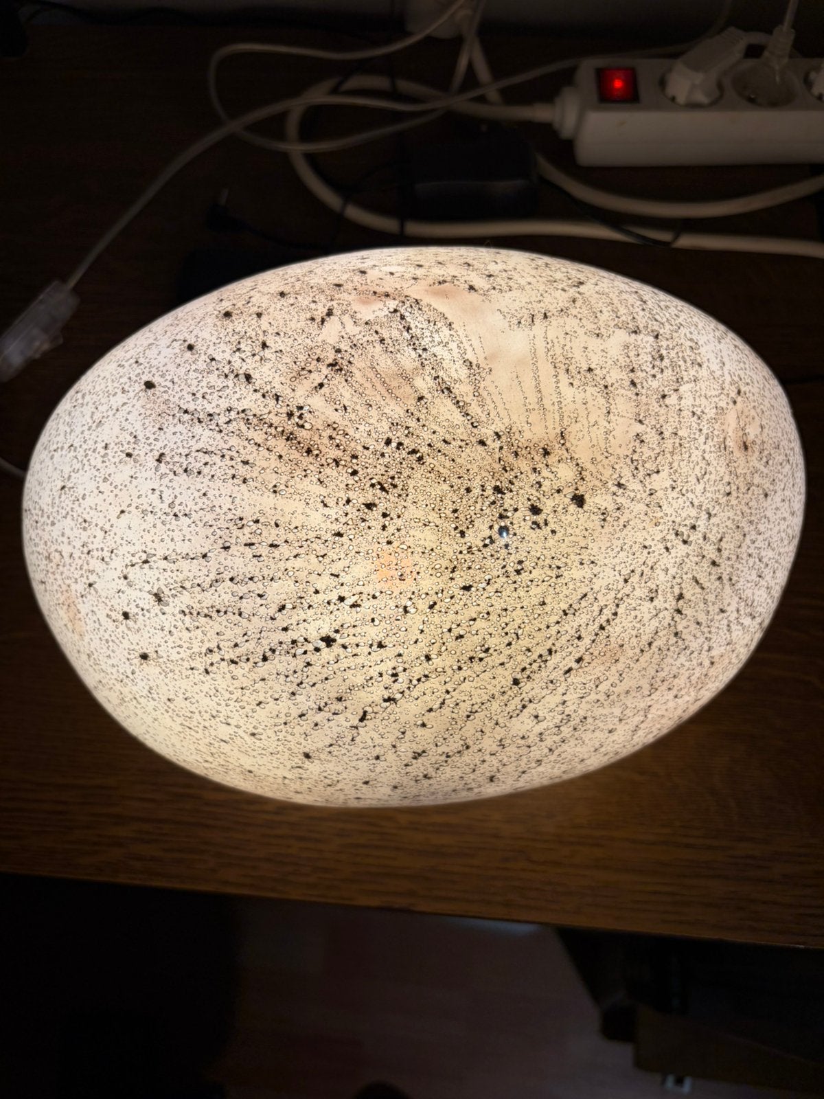 Kare design lamp, Maison & Meubles, Enlèvement, Comme neuf, Verre