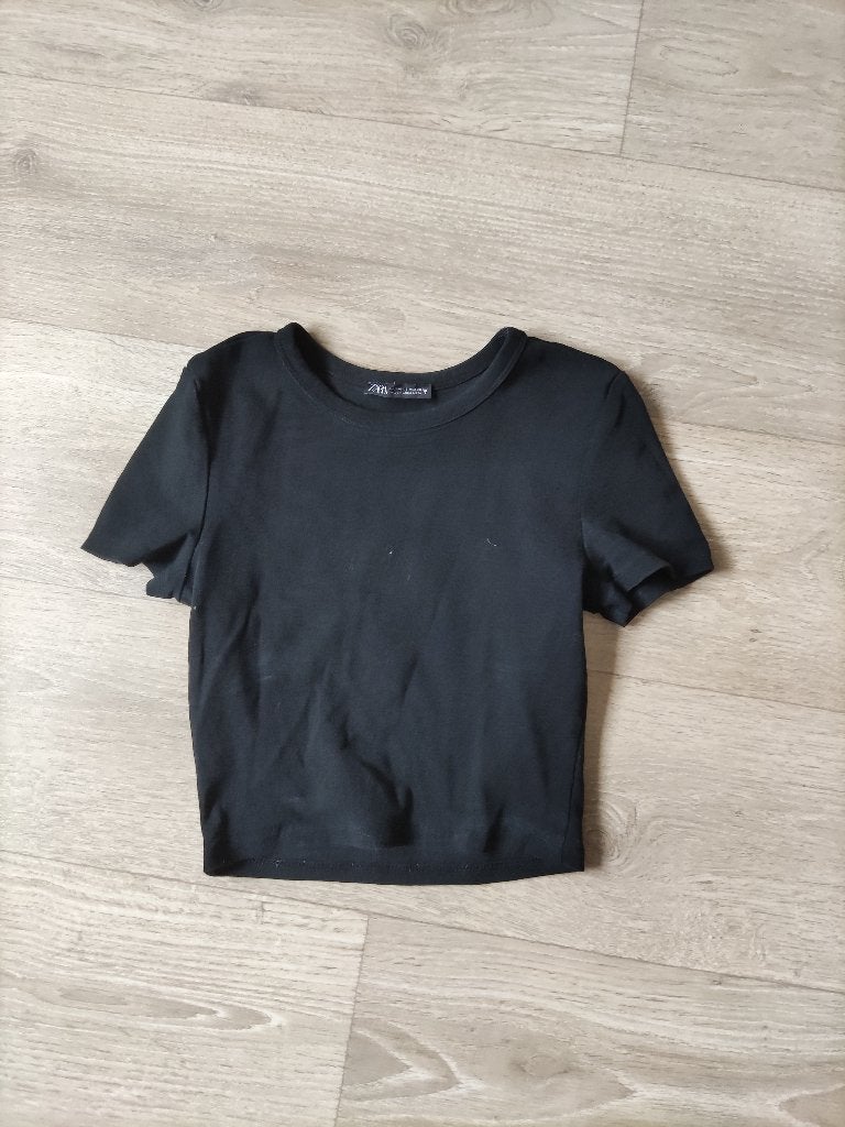 crop top Zara M, Manches courtes, Taille 38/40 (M), Enlèvement ou Envoi, Zara