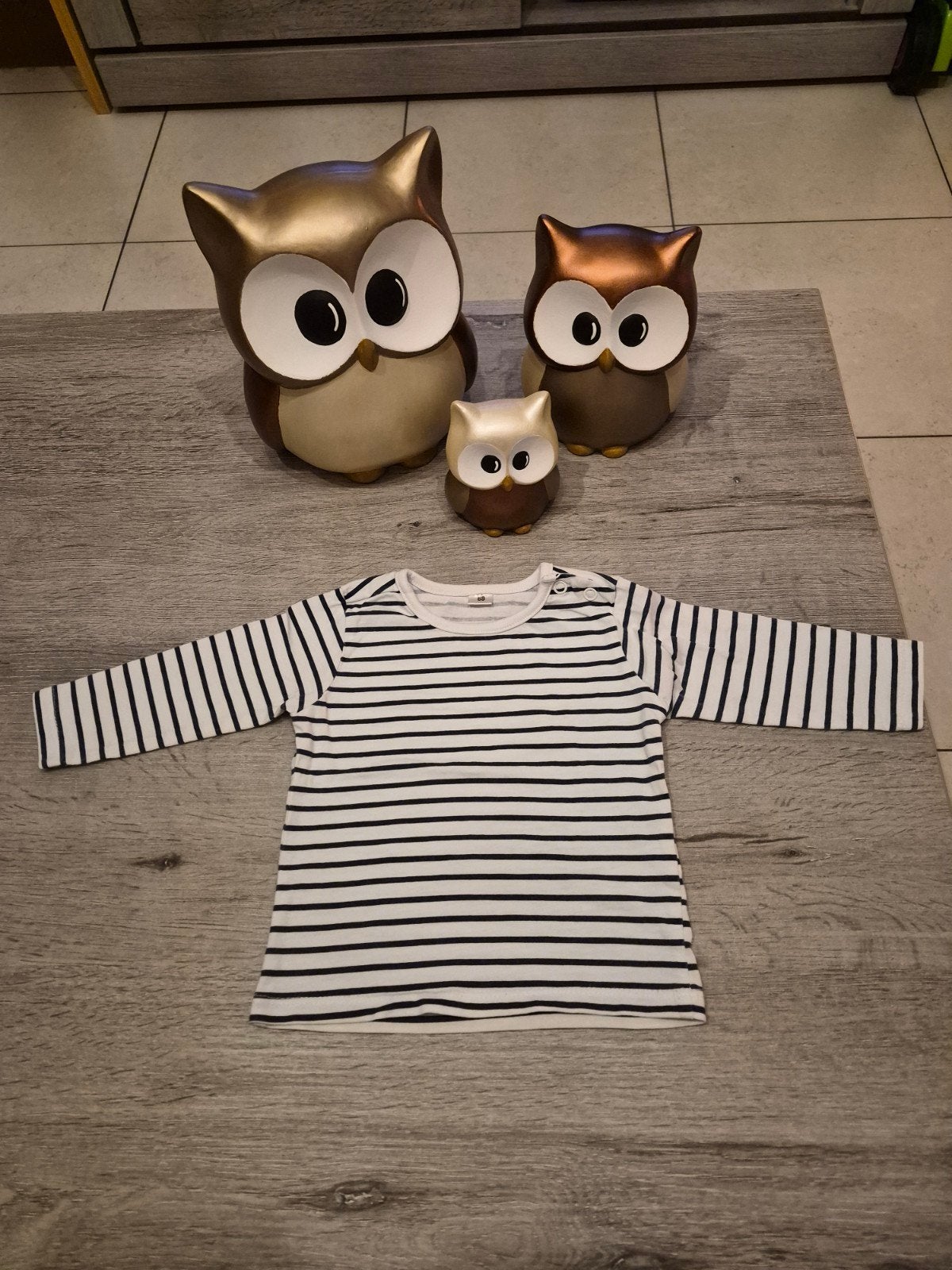 gestreepte longsleeve Zeeman maat 68, Ophalen of Verzenden