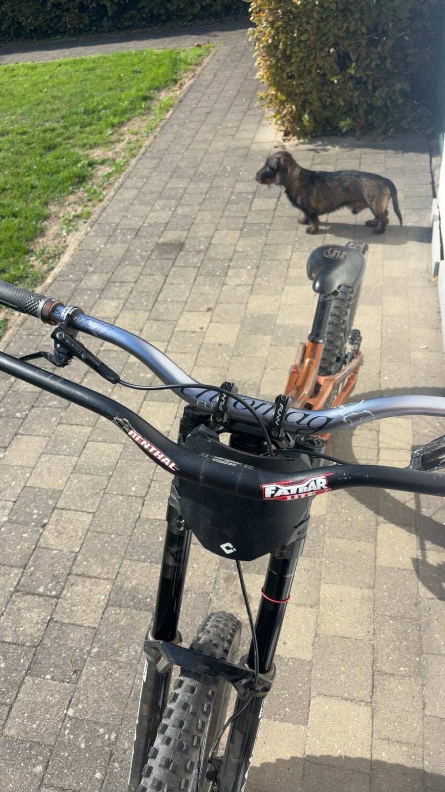 Chromag en renthal bar te koop, Fietsen en Brommers, Ophalen, Zo goed als nieuw