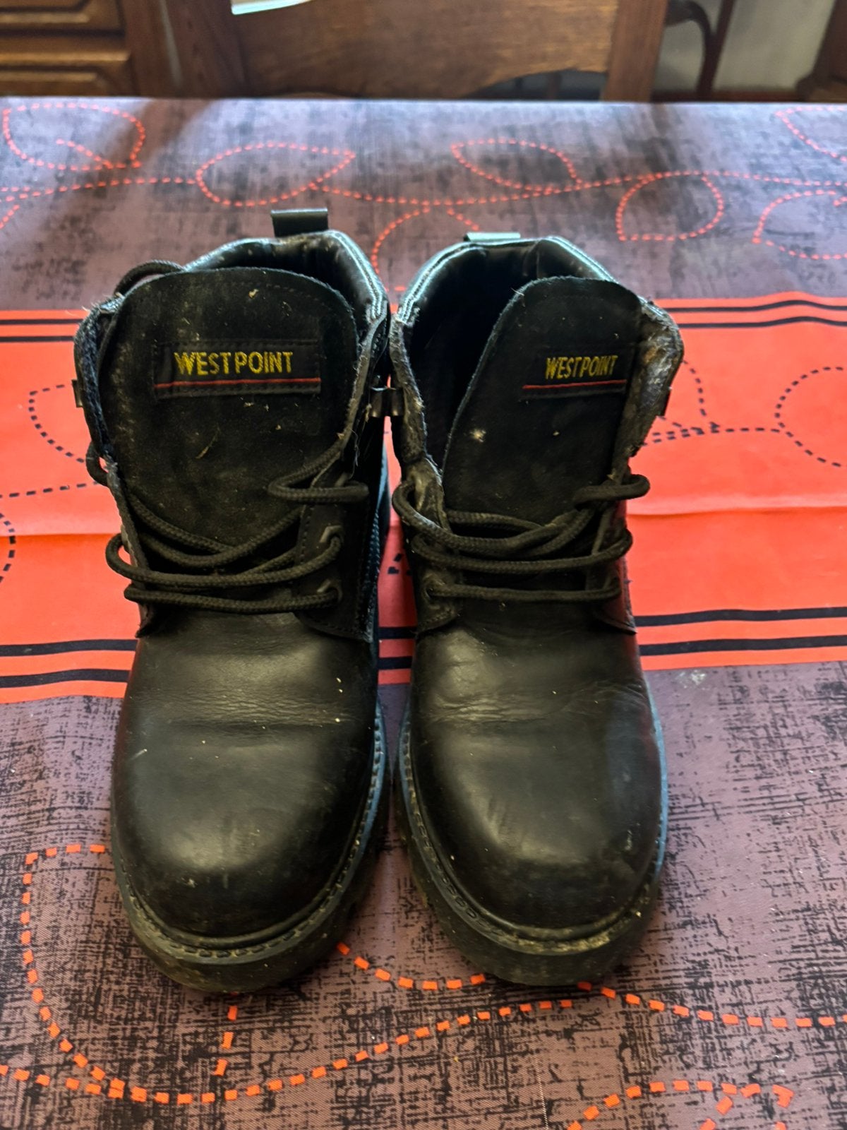 Bottines noires Westpoint en cuir – taille 41, Enlèvement, Comme neuf
