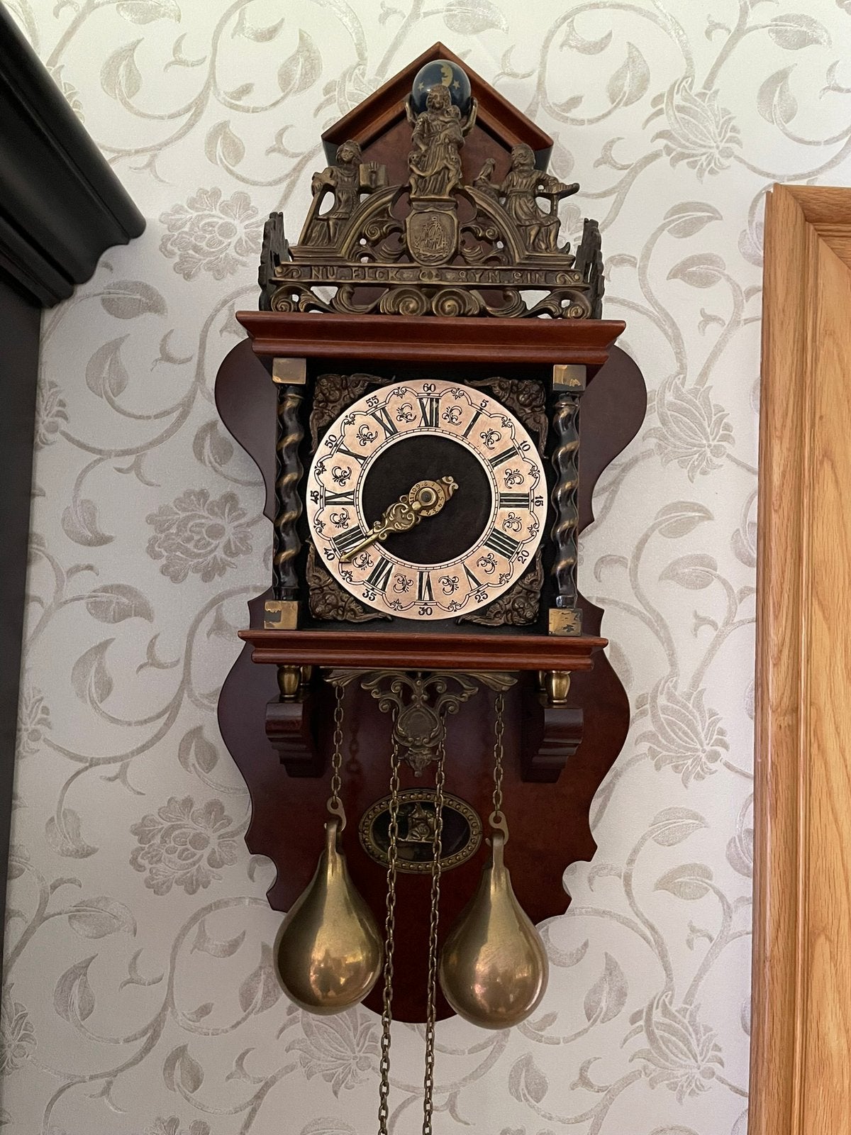 klassieke zaanse klok in perfecte staat, Antiek en Kunst, Ophalen