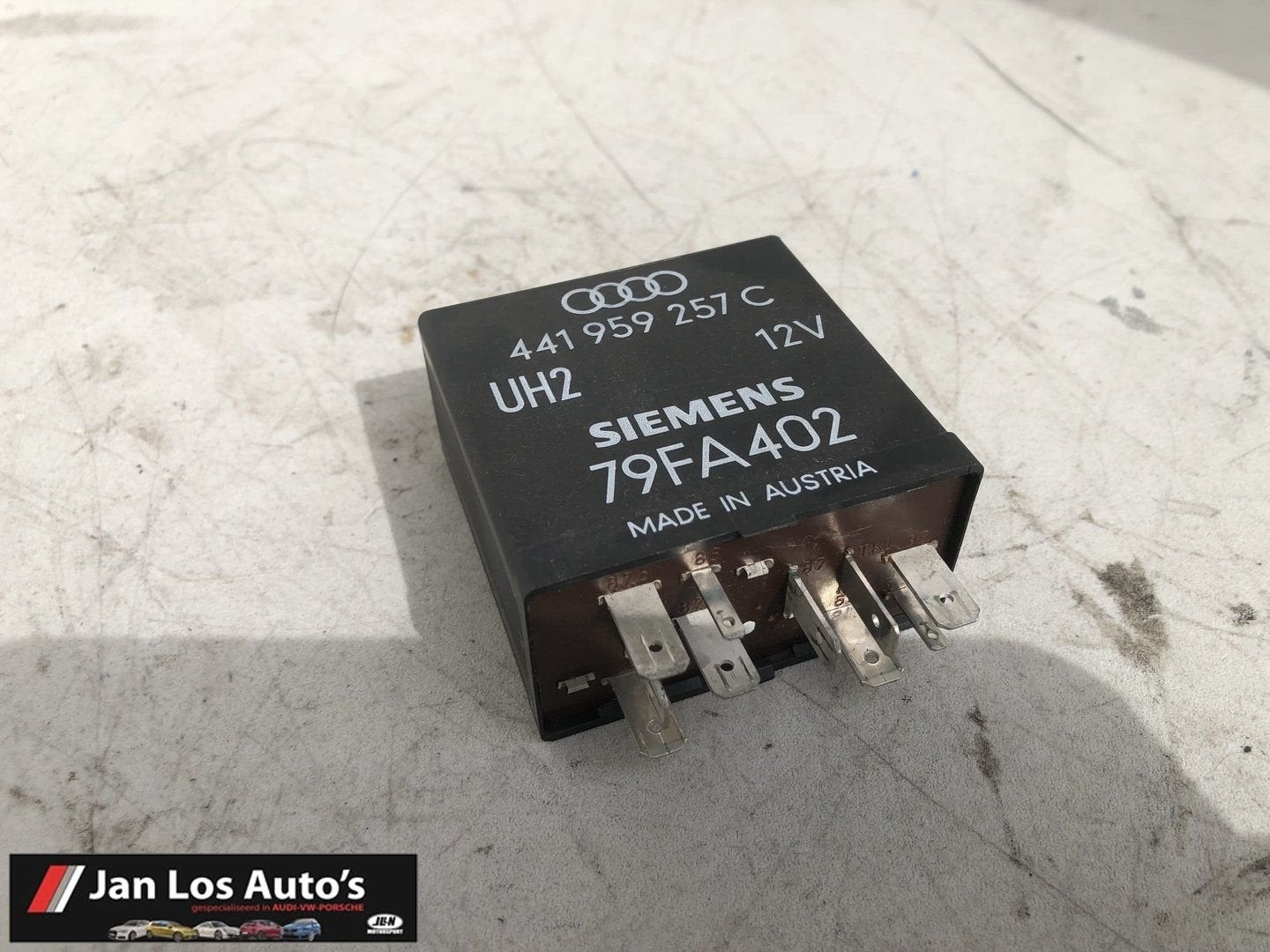 Audi 80 B4 relais voor elektr ramen 441 959 257c, Autos : Pièces & Accessoires, -, Origine de la pièce connue, Audi, Utilisé