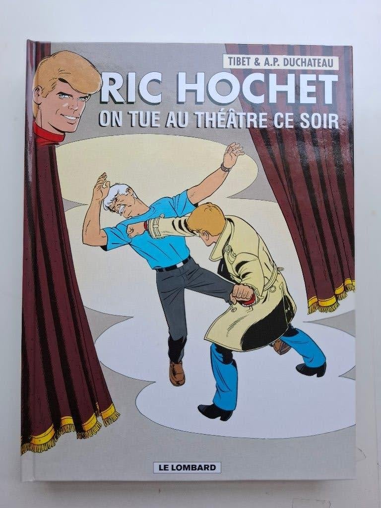 RIC HOCHET TOME 73 "ON TUE AU THEATRE CE SOIR" TIBET EO 2007, Eén stripboek, Ophalen of Verzenden, Zo goed als nieuw