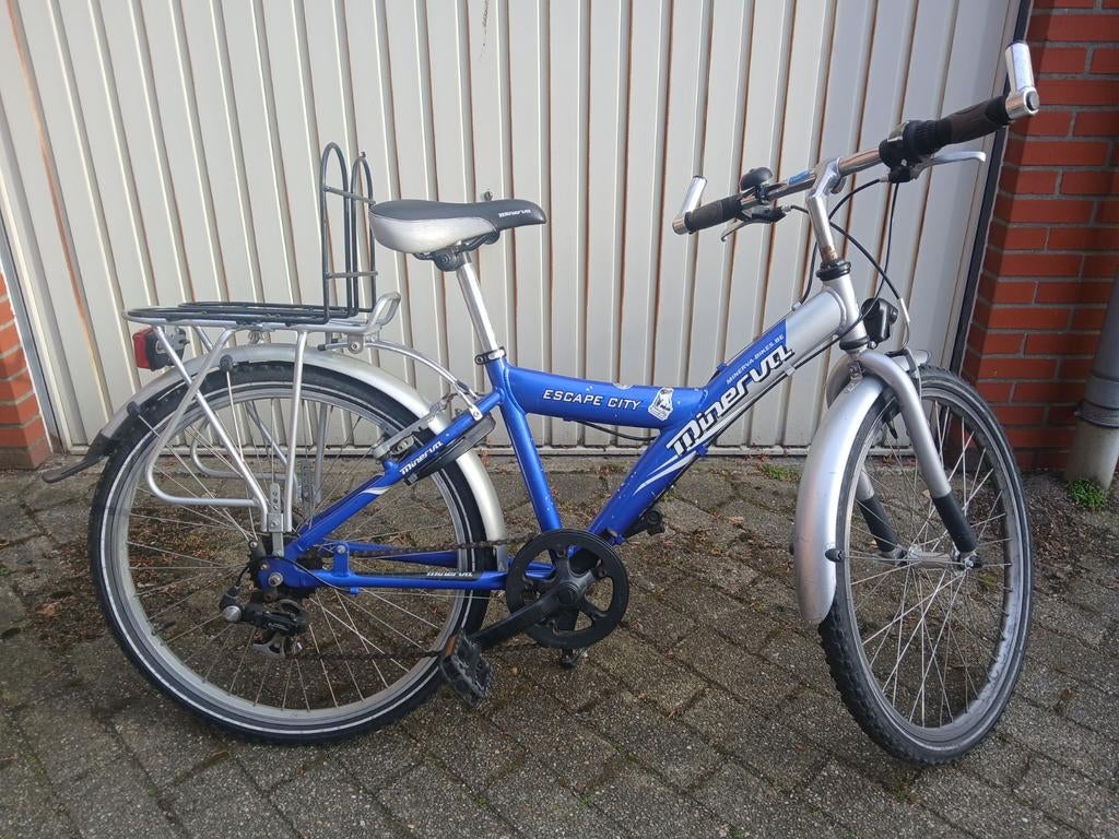 Jongensfiets Minerva 24 inch, Fietsen en Brommers, Ophalen, 24 inch