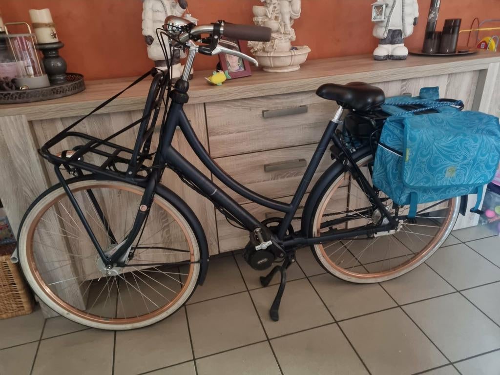 Mooie damesfiets elektrisch, Enlèvement, Comme neuf