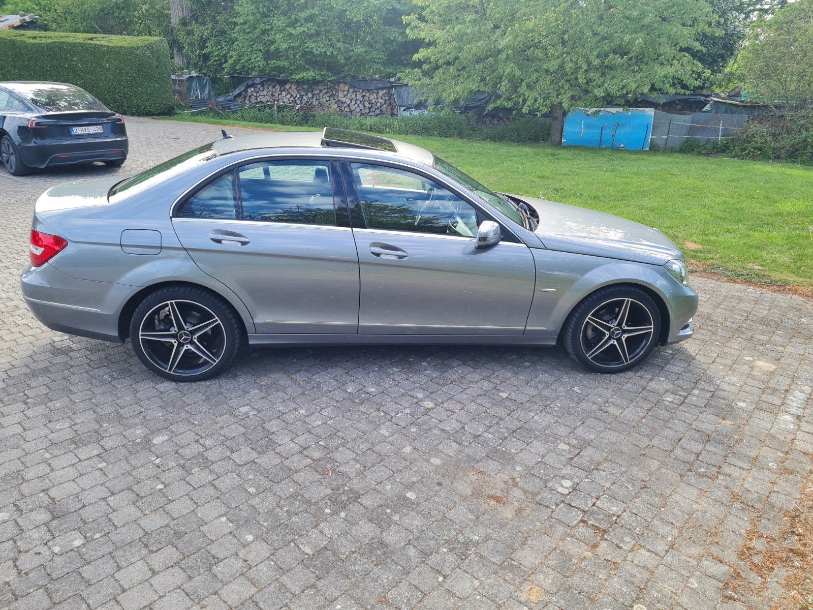 Mercedes C180, Cuir, Achat, 4 portes, Noir