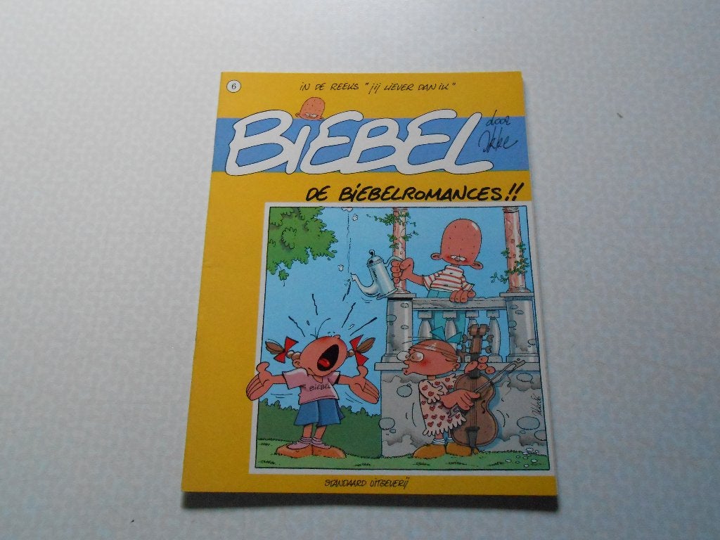 Biebel 6 De Biebelromances!! 1987 1 ste druk., Boeken, Eén stripboek, Ophalen of Verzenden, Zo goed als nieuw, Legendere
