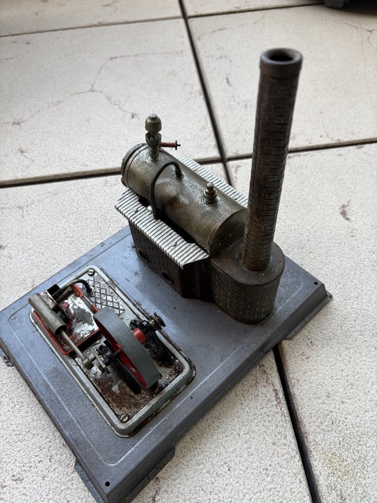 machine à vapeur miniature, Ophalen of Verzenden, Gebruikt