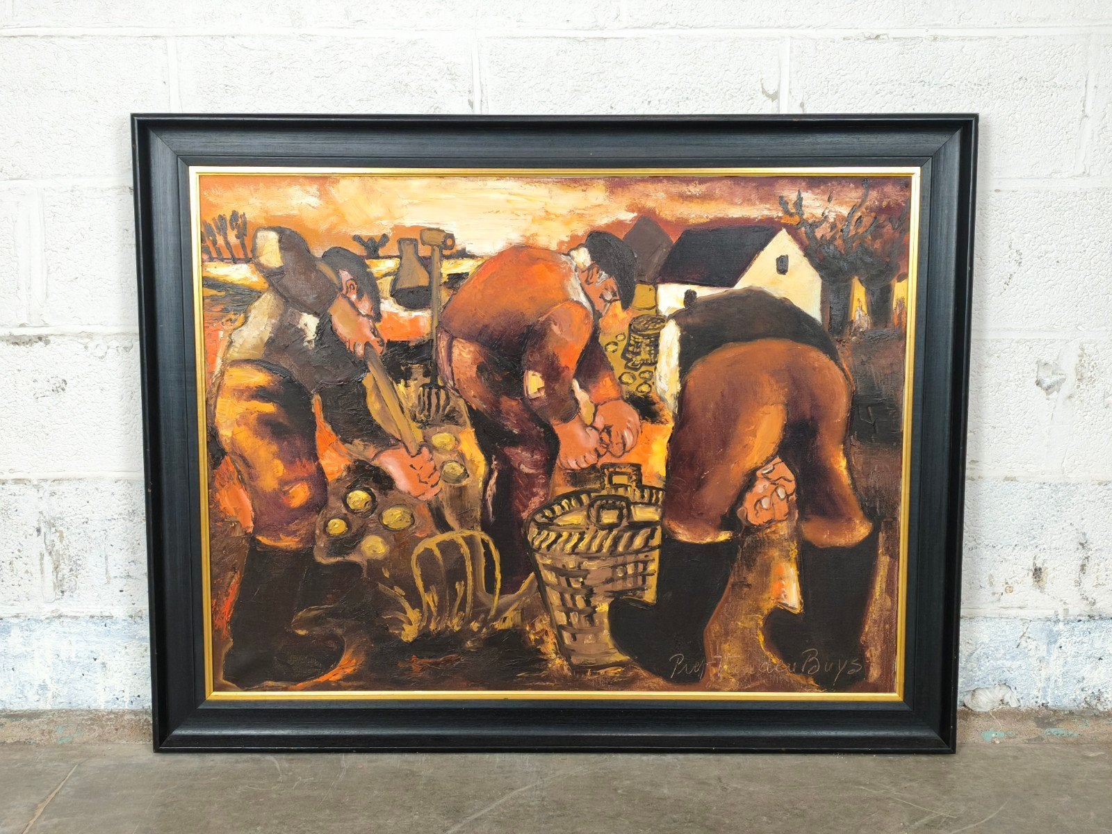 Piet Van Den Buys schilderij, Enlèvement