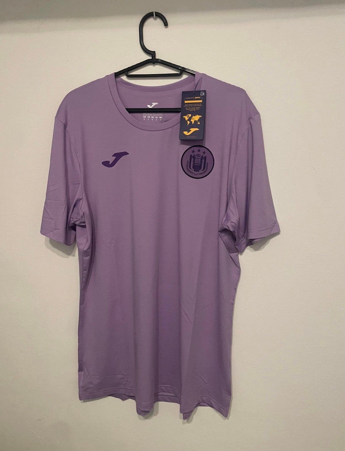 Maillot d'entraînement du Anderlecht taille L, Enlèvement ou Envoi, Comme neuf, Taille 52/54 (L)