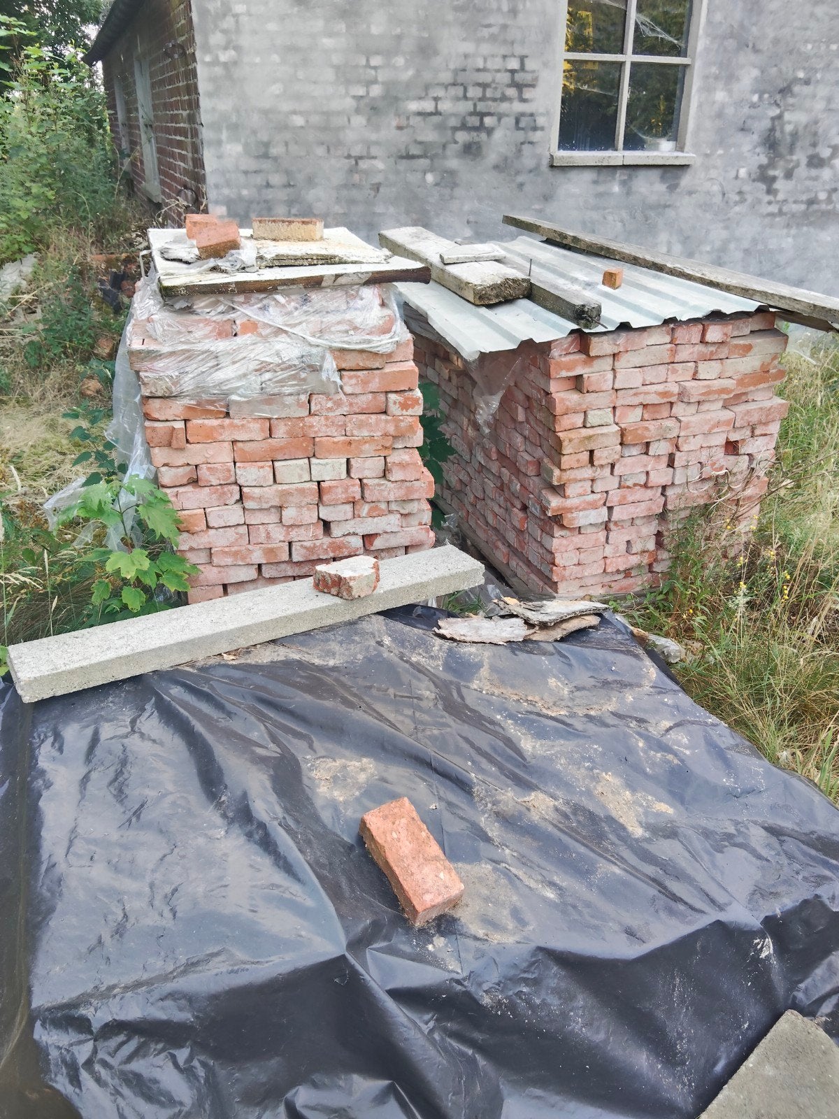 Oude Beerse steen  2000 stuks, Ophalen