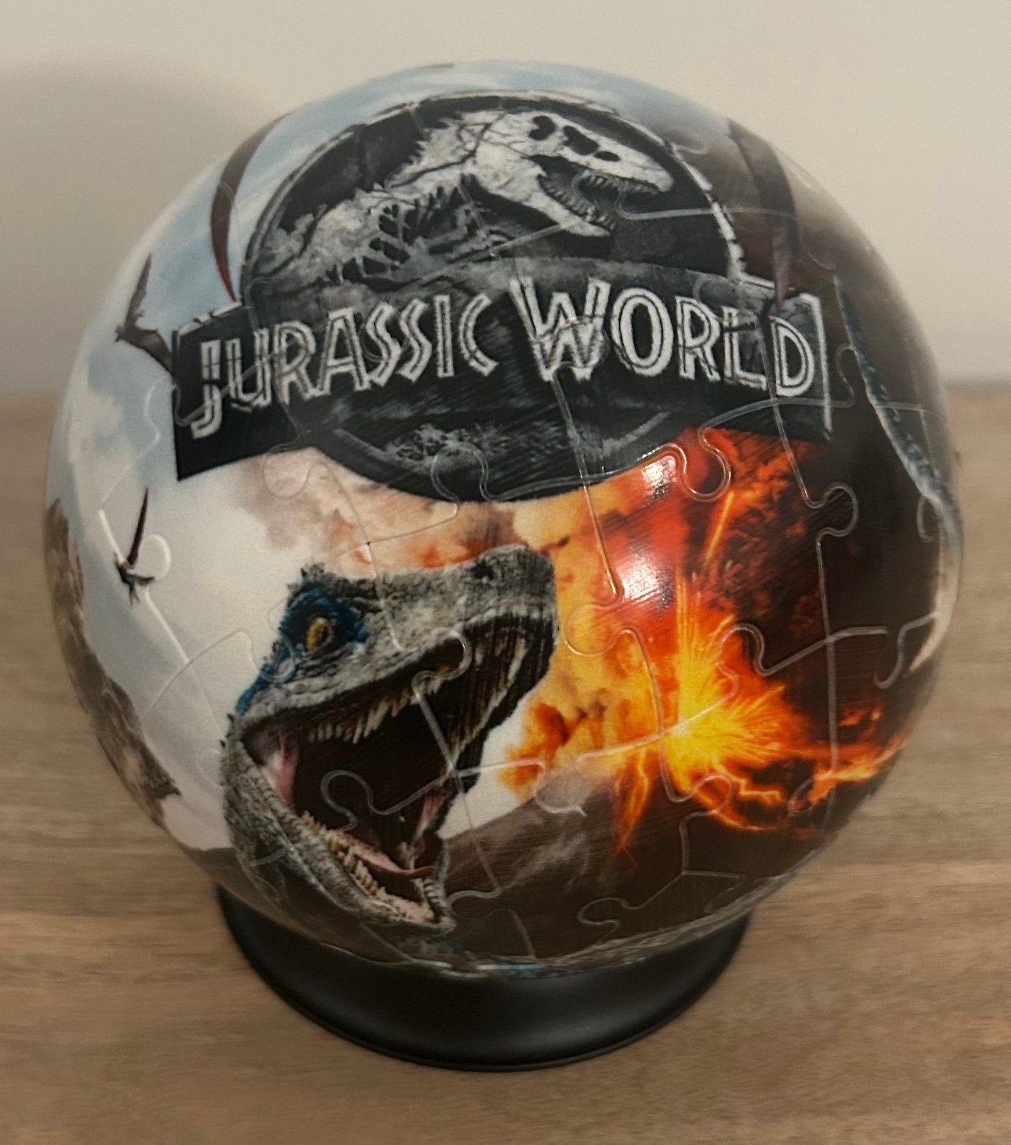 Jurassic World pakketje, Ophalen, Gebruikt