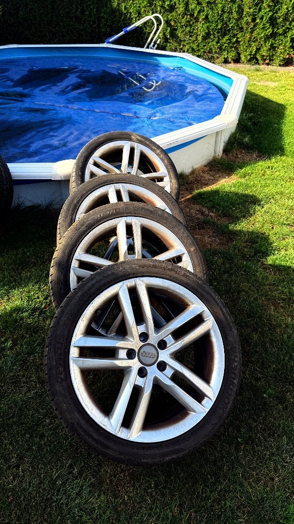 Audi Velgen 18", Autos : Pièces & Accessoires, 245 mm, Véhicule de tourisme, 18 pouces, Enlèvement