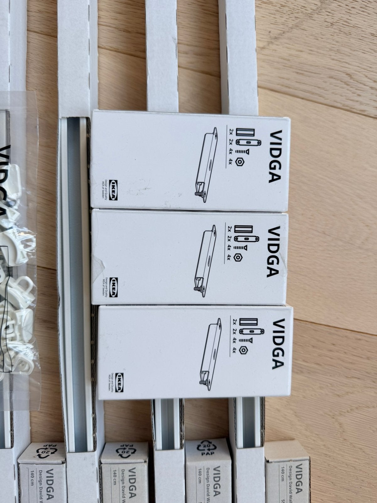 Nieuwe set ikea gordijnen, 300 cm, Duo rolgordijn, Nieuw, Ophalen of Verzenden