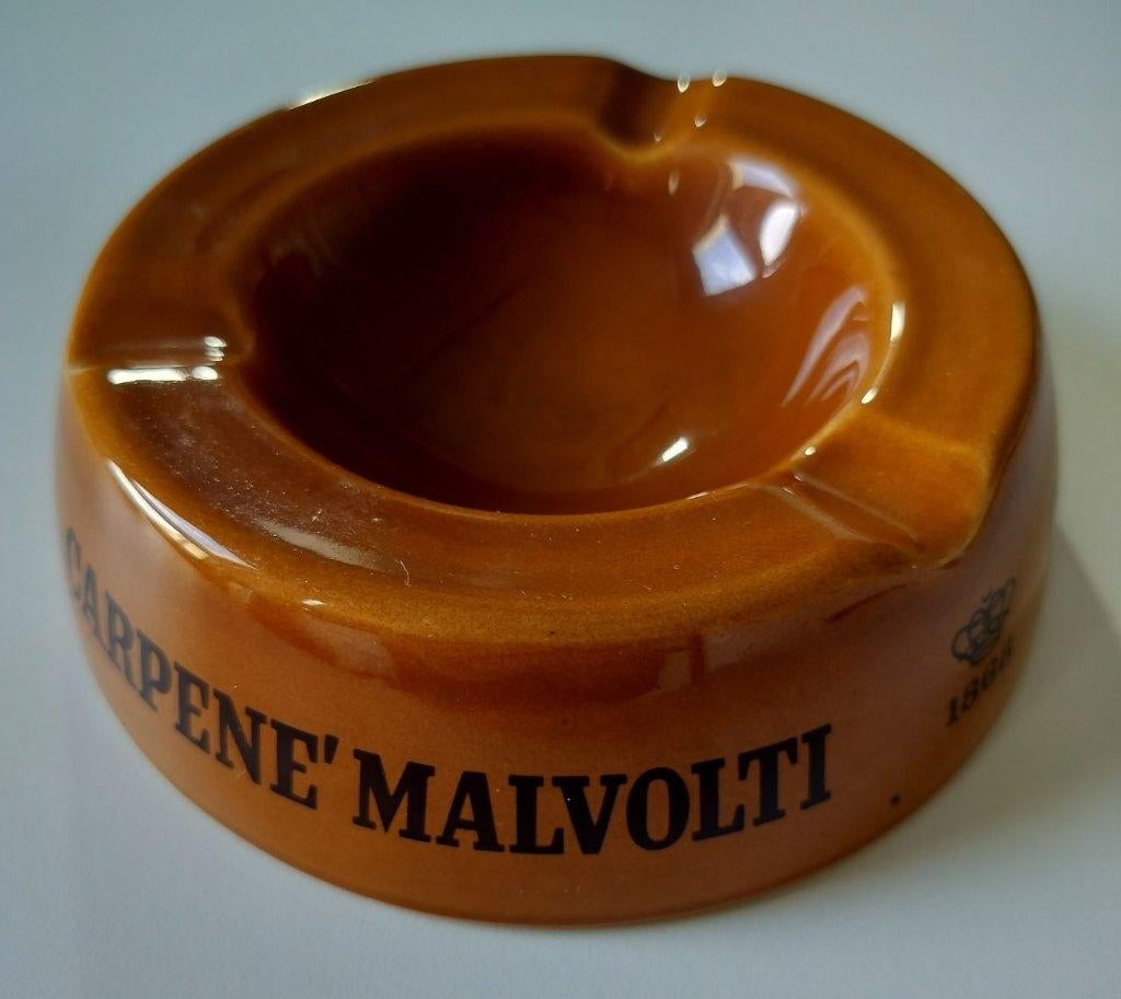 Cendrier Carpenè Malvolti – Années 1970, Enlèvement ou Envoi, Utilisé, Italie, Autres types