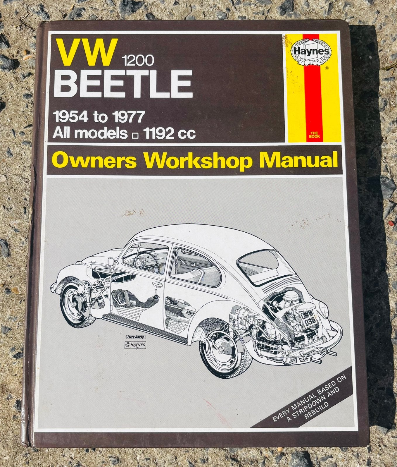 Manuel d'atelier  de la Volkswagen Beetle 1200, Enlèvement ou Envoi