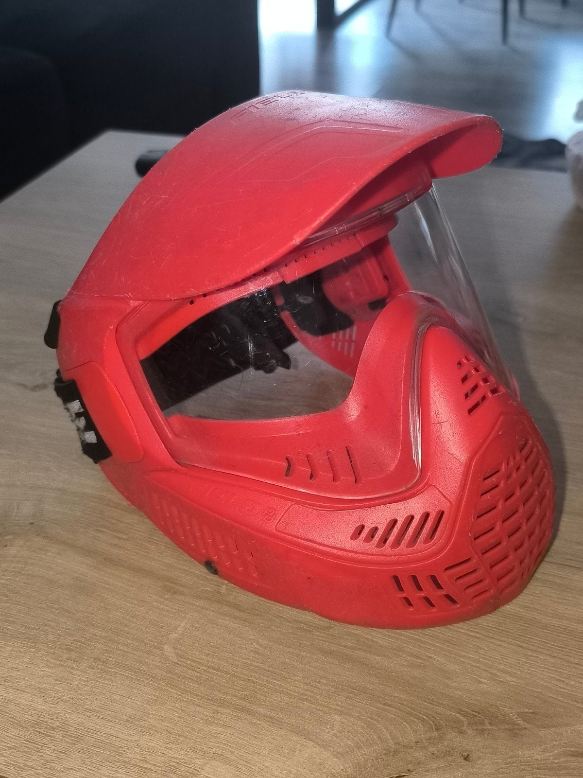 paintball Rode helm, Enlèvement ou Envoi