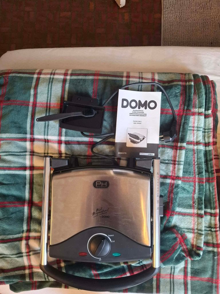 Panini grill Domo, Electroménager, Enlèvement, Utilisé