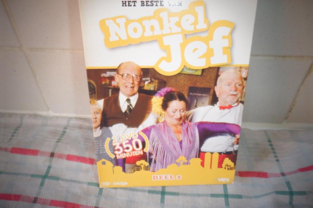 DVD  BOX Het Beste Van Nonkel Jef Deel 2.(2DVD'S), Actiekomedie, Alle leeftijden, Boxset, Ophalen of Verzenden