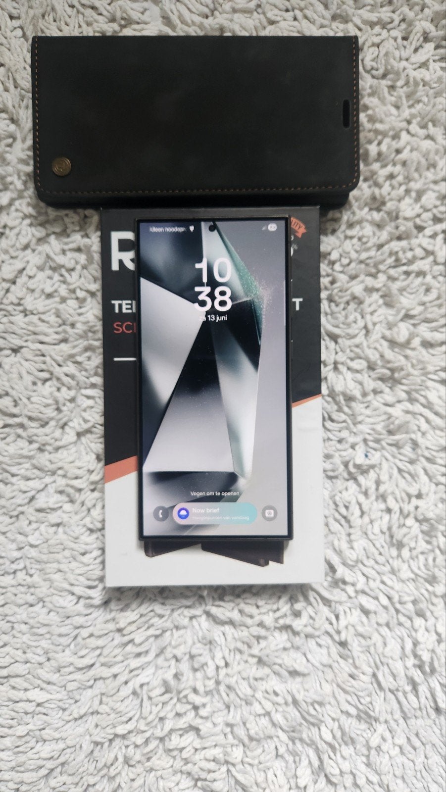 Te koop Samsung galaxy s24 ultra 256gb, Telecommunicatie, Mobiele telefoons | Samsung, Ophalen, Galaxy S24, Zwart, Touchscreen
