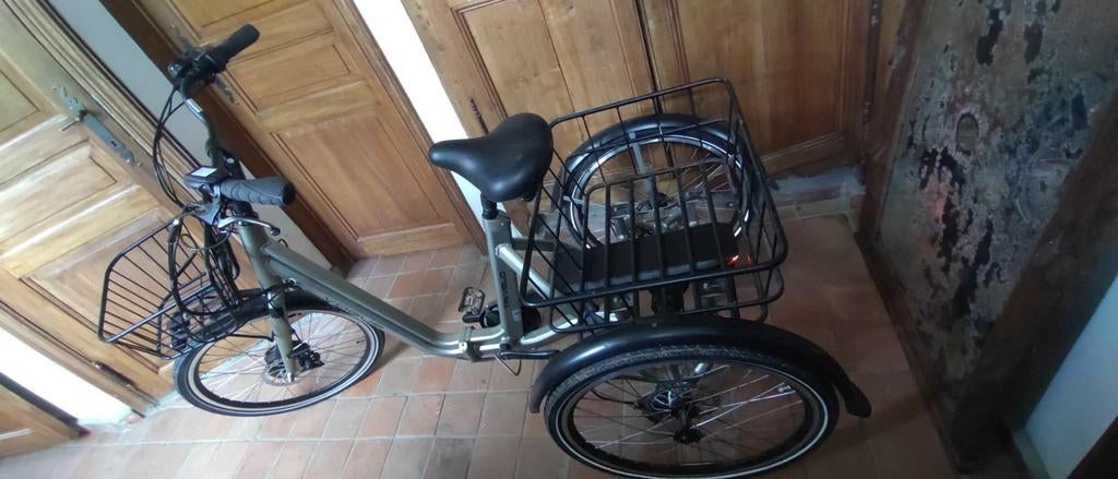 Tricycle électrique adulte 7 vitesses pliable, Enlèvement