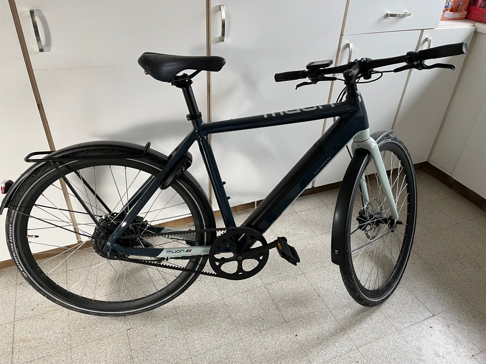 Electrische herenfiets, Ophalen, Zo goed als nieuw