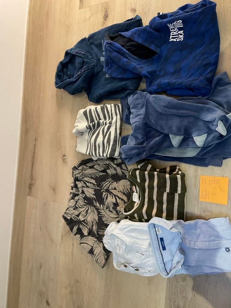 Pakket kinderkleren jongens maat 86-110, Ophalen, Zo goed als nieuw, Maat 86