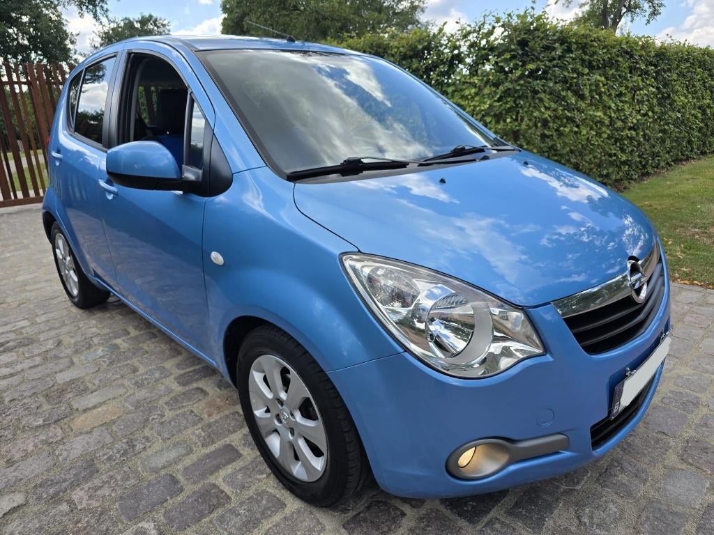 Opel Agila 1.2i EcoFLEX / 196.344 km / benzine, Auto's, Opel, Voorwielaandrijving, 1242 cc, 4 cilinders, Blauw