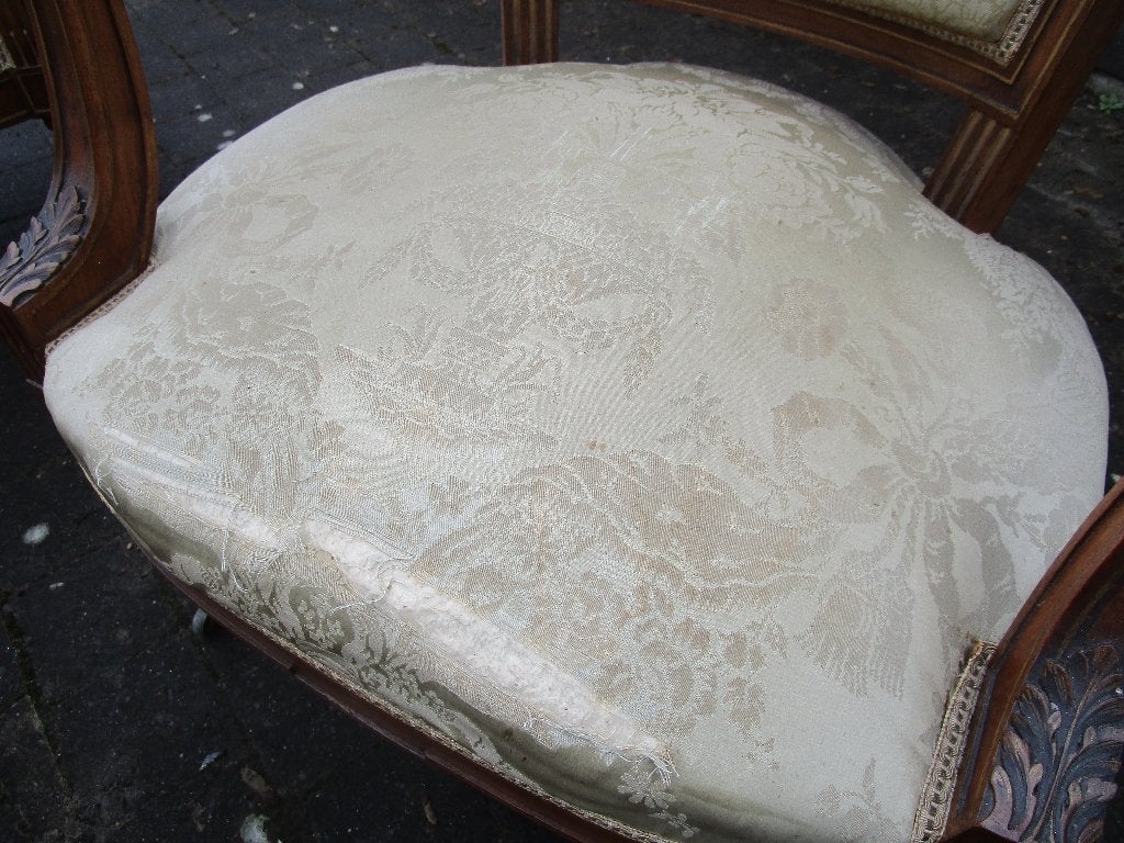 salon de style Louis XVI, Enlèvement