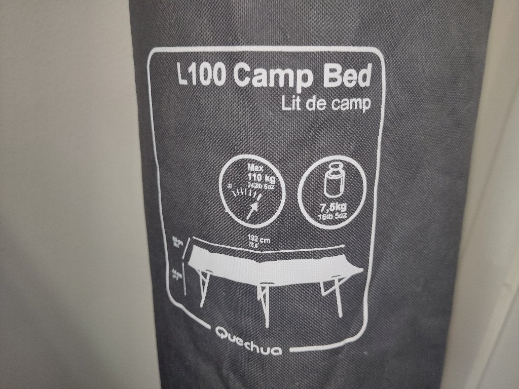 veldbed, Caravanes & Camping, Enlèvement, Comme neuf, Accessoire de mobilier de camping