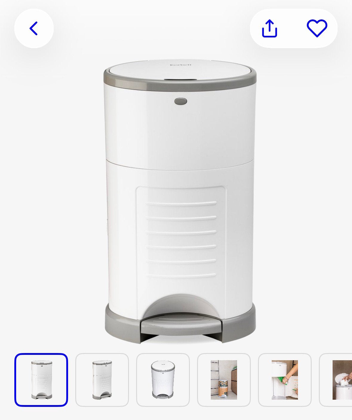 Korbell Nappy Disposal System, Enlèvement, Comme neuf