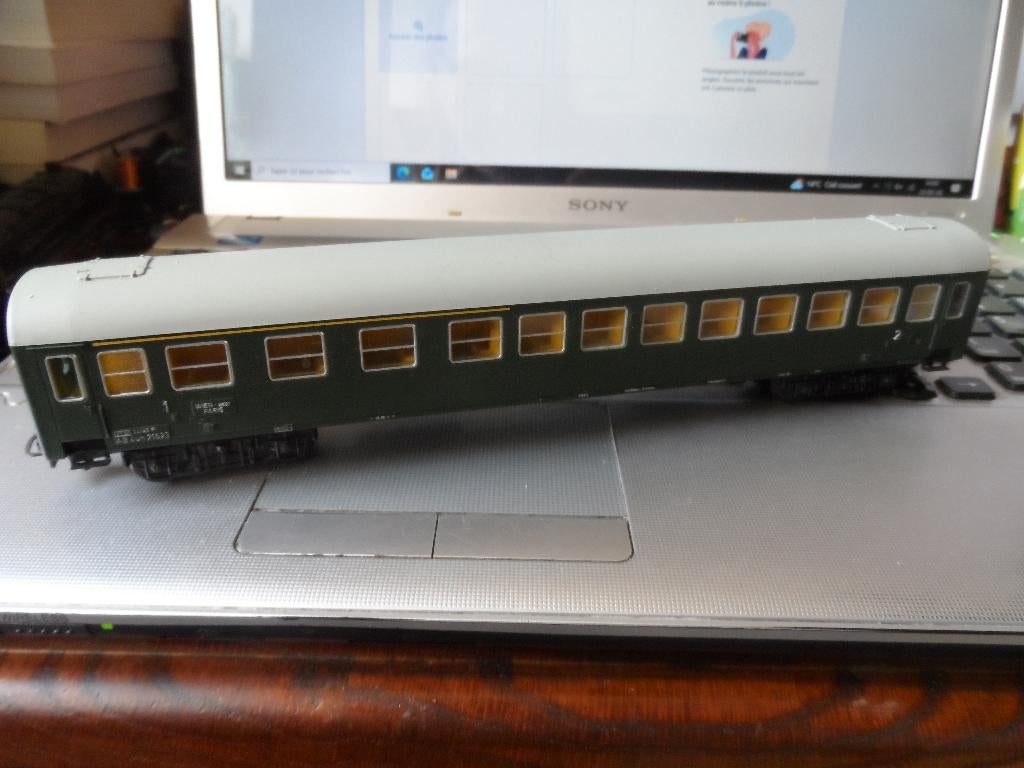 KLEINBAHN HO 387 OB Chemin de fer autrichien Wagon passagers, Hobby & Loisirs créatifs, Trains miniatures | HO, Comme neuf, Wagon