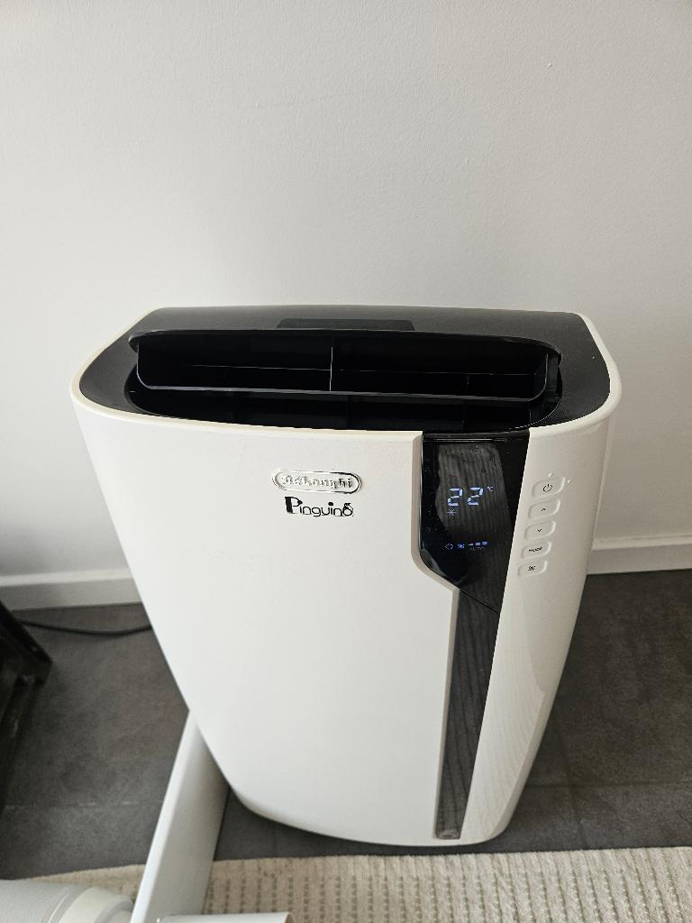 airco Delonghi PAC EX100 SILENT 10 000 BTU/h 2.5 kWh, Refroidissement et Déshumidification, Comme neuf, Enlèvement, Classe énergétique A ou plus économe
