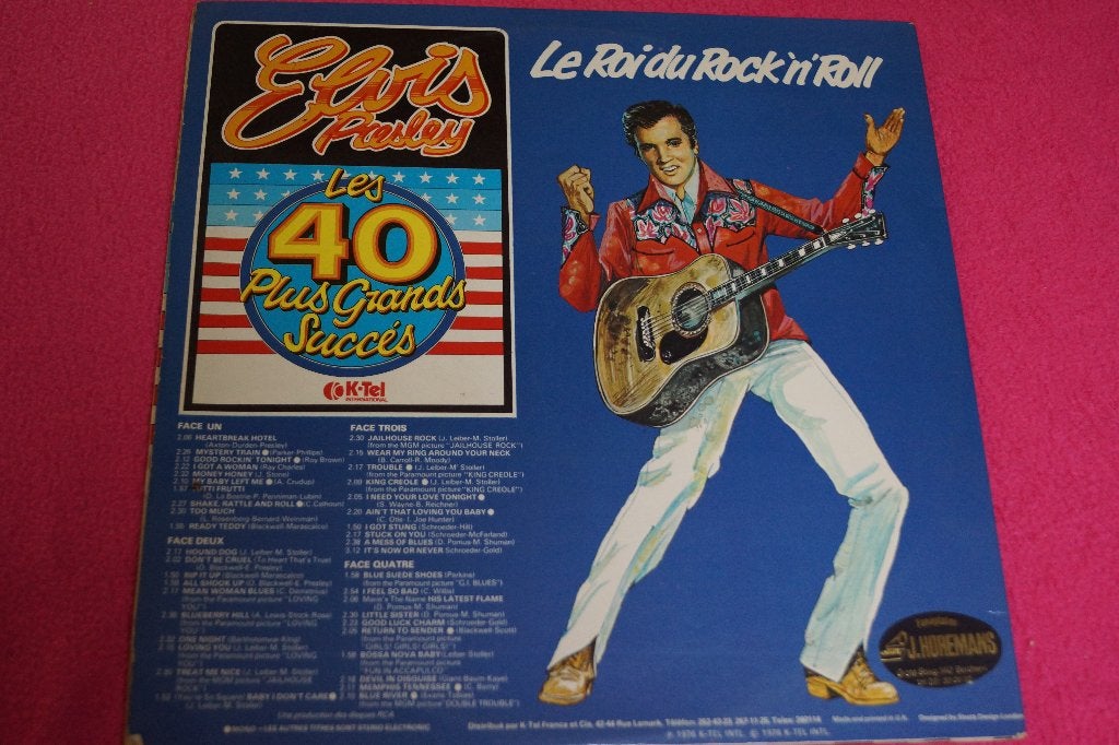 Set LP's van Elvis Presley, CD & DVD, Vinyles | Rock, Enlèvement ou Envoi, Utilisé, Autres genres, LP
