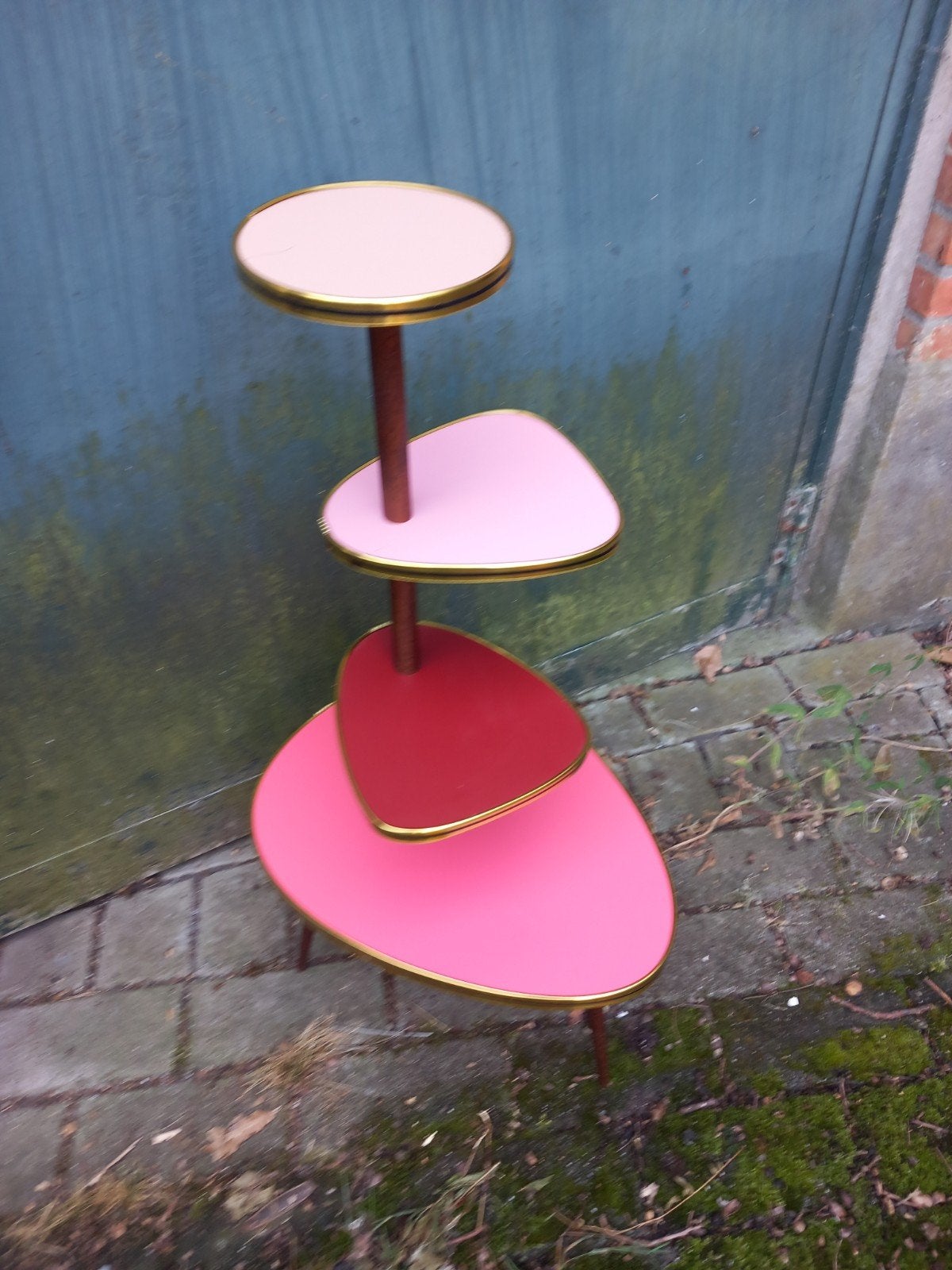 Vintage bijzet(planten)tafeltje, Ophalen