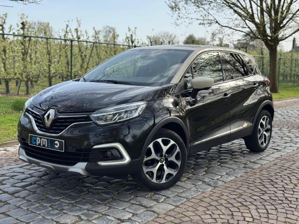 Renault Captur 0.9 TCe * NAVI * CRUISE * PDC * LED, Voorwielaandrijving, Euro 6, Zwart, 5 deurs