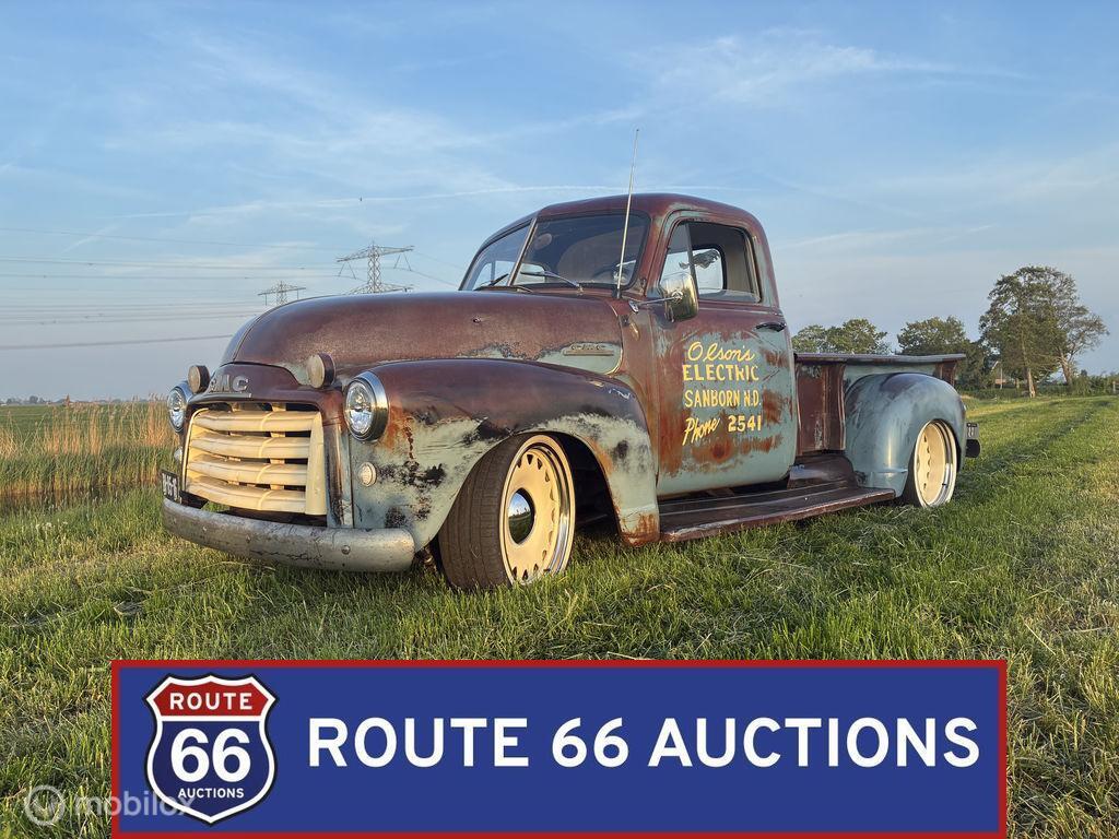 GMC 100 Pickup | 1952 | Route 66 Auctions, Achat, Entreprise, Boîte manuelle, Autre carrosserie