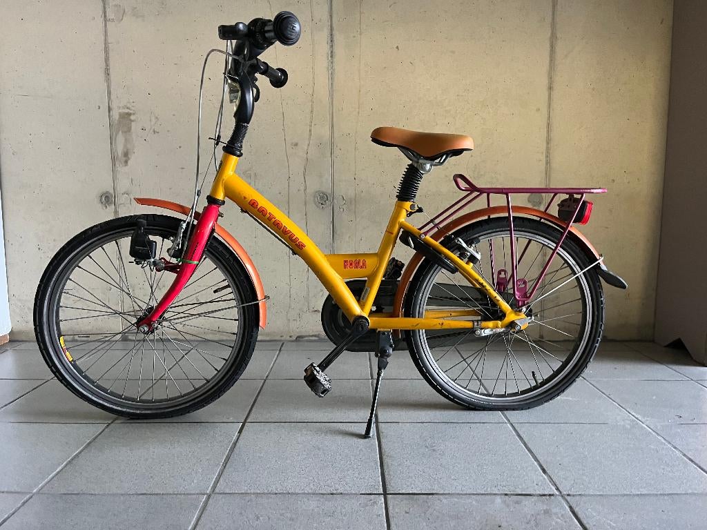 Kleurrijke kinderfiets Batavus, Fietsen en Brommers, Fietsen | Kinderfietsjes, Ophalen, Velgrem, BATAVUS, 16 tot 20 inch