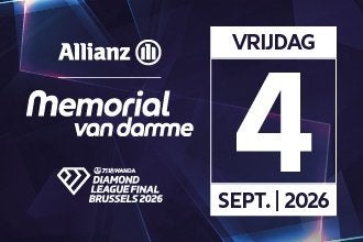 Tickets Memorial Van Damme, Tickets & Billets, Sport | Autre, Deux personnes, Septembre