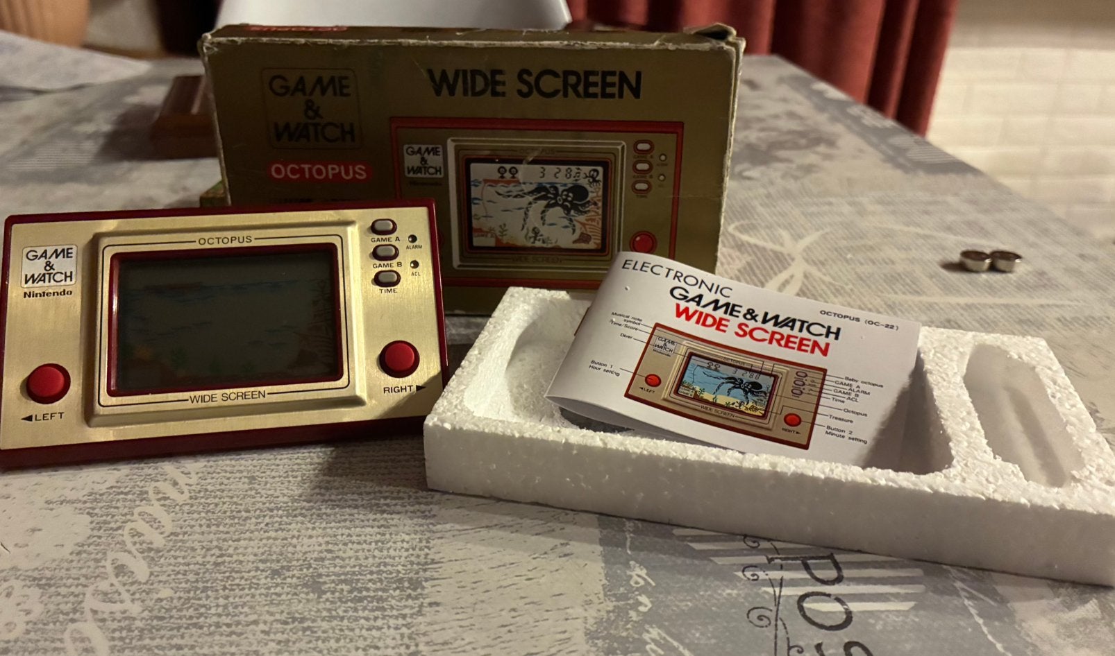 Nintendo Game&Watch Octopus OC-22 1981, Nintendo, Ophalen of Verzenden, Gebruikt, Nintendo